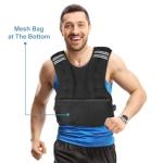 Henkelion Adjustable Weighted Vest - 11-20lbs