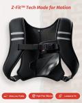 ZELUS Adjustable Weighted Vest for Gym Training