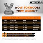 Adjustable Weighted Vest for Walking and Training