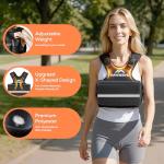 Adjustable Weighted Vest for Men and Women