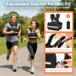 Adjustable Weighted Vest for Men and Women