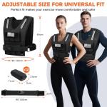 Adjustable Weighted Vest for Men and Women