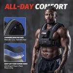 ZELUS Adjustable Weighted Vest for Strength Training