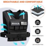 Adjustable Weighted Vest for Men and Women