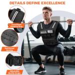 Adjustable Weighted Vest for Men and Women