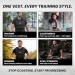 Adjustable 35lbs Weighted Vest for Training