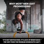 Adjustable 35lbs Weighted Vest for Training