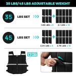 Adjustable Weighted Vest for Men and Women