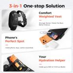 FEIERDUN 8lb Black Weighted Vest