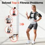 FEIERDUN 8lb Black Weighted Vest