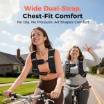 FEIERDUN 8lb Black Weighted Vest