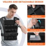 Adjustable Weighted Vest for Men and Women