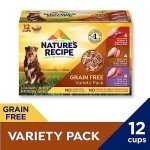 Nature's Recipe Grain-Free Dog Food Variety Pack