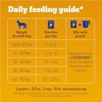 PEDIGREE Adult Wet Dog Food Variety Pack, 18 Cans