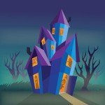 Halloween Paint by Sticker Activity for Kids