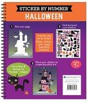 Halloween Sticker by Number - Brain Games Volume 1