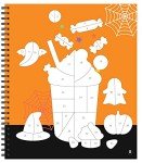 Halloween Sticker by Number - Brain Games Volume 1