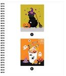 Halloween Sticker by Number - Brain Games Volume 1
