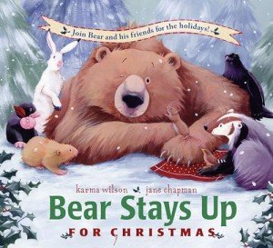 Bear Stays Up for Christmas Plush Toy
