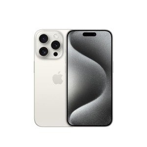 Apple iPhone 15 Pro 256GB in White Titanium