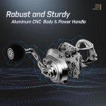 Piscifun Alijoz Baitcaster Fishing Reel 300 Size