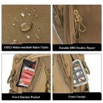 Lightweight Multifunctional Fishing Tackle Backpack - Khaki