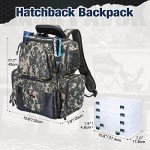 Piscifun Waterproof Fishing Tackle Backpack with Boxes