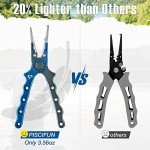 Piscifun Saltwater Fishing Pliers with Split Ring
