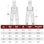Waterproof Insulated Ice Fishing Bibs - Veil Camo