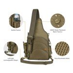 Lightweight Fishing Tackle Bag with Rod Holder