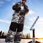 Waterproof Insulated Ice Fishing Bibs - Veil Camo