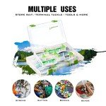 Piscifun Waterproof Fishing Tackle Storage Organizer Boxes