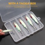 Luminous Metal Fishing Jigs and Spoons Set