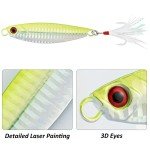 Dr.Fish 5 Pack Saltwater Jigging Spoons