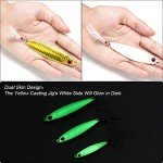 Dr.Fish 5 Pack Saltwater Jigging Spoons