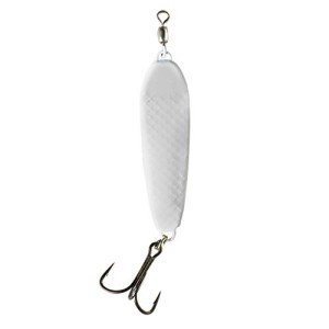 War Eagle Custom White Jigging Spoon Lure 1/2 oz