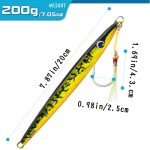 Gefischtter Vertical Metal Fishing Jigs - 200g