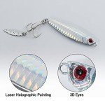 Dr.Fish 5-Pack Metal Jigging Fishing Spoons