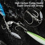 Dr.Fish 5-Pack Metal Jigging Fishing Spoons