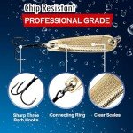 Silver 1/2oz Jigging Spoon by Reaction Tackle
