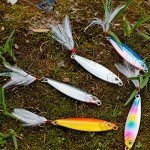 Sougayilang Sinking Metal Spoon Fishing Lures - 5PCS