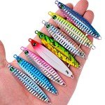 Aorace 10-Pack 7cm Fishing Spoon Lures
