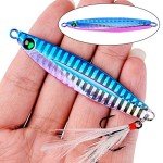 Aorace 10-Pack 7cm Fishing Spoon Lures