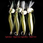OriGlam 4pcs Metal Jigs Fishing Lures Set