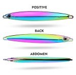 Saltwater Vertical Jigs - 5 Pack Neon Lures