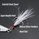Alwonder 5-Pack Saltwater Fishing Jigs and Lures