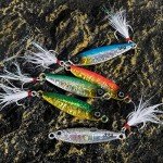 Alwonder 5-Pack Saltwater Fishing Jigs and Lures