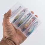 Alwonder 5-Pack Saltwater Fishing Jigs and Lures