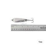 5 Pack Silver Casting Spoon Jig Lures