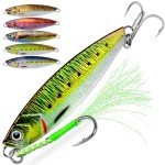 Saltwater Vertical Jigging Fishing Lures - 5pcs